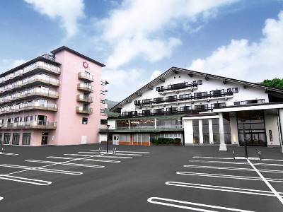 Kagetsu Highland Hotel ฟุกุชิมะ ภายนอก รูปภาพ